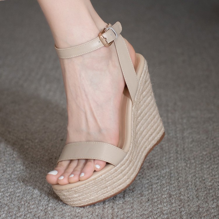 Women's T-Strap Platform Sandals - High Heel Open Toe Summer Shoes - Image 2
