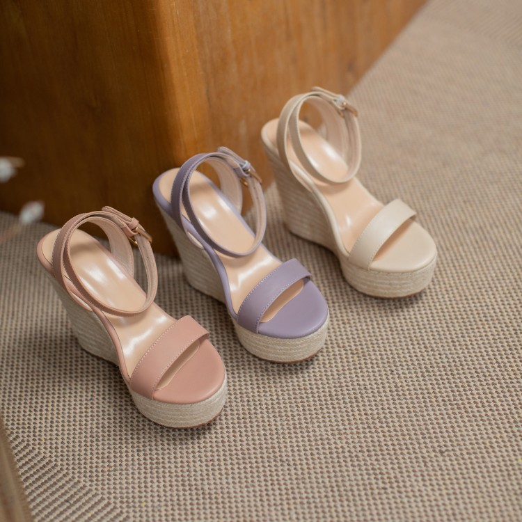 Women's T-Strap Platform Sandals - High Heel Open Toe Summer Shoes - Image 5