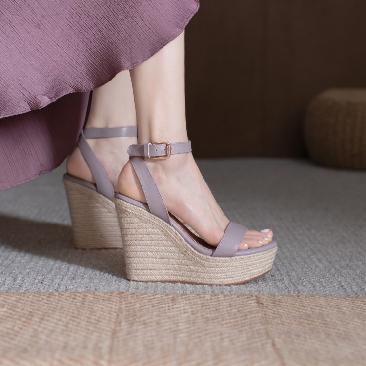 Women's T-Strap Platform Sandals - High Heel Open Toe Summer Shoes - Image 4