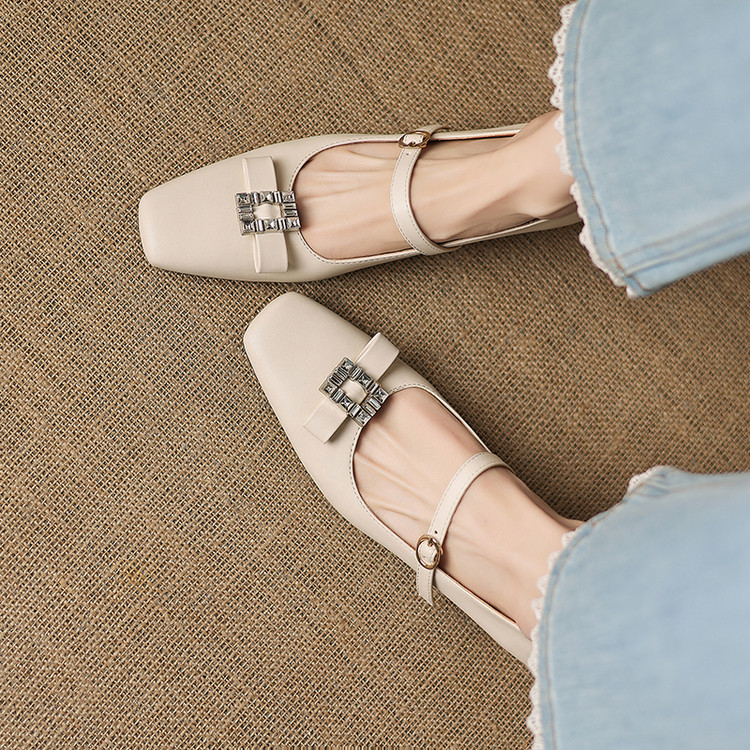 Minimalist Mid Chunky Heel Round Toe Women's Fashion Shoes - Style i.html